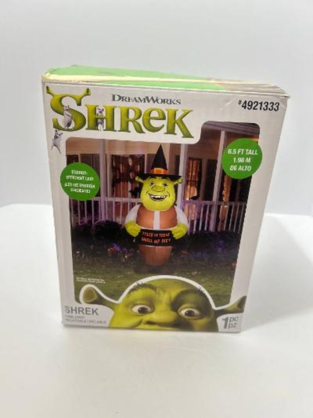 DreamWorks Shrek Halloween Airblown Inflatable Yard Decor 6.5ft Tall New In Box